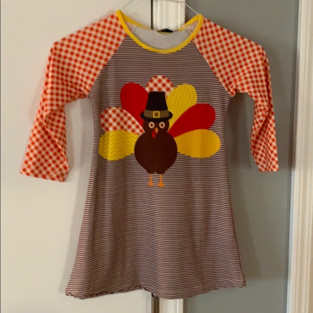 NEW Thanksgiving Dress Size 3 Swing Dress
